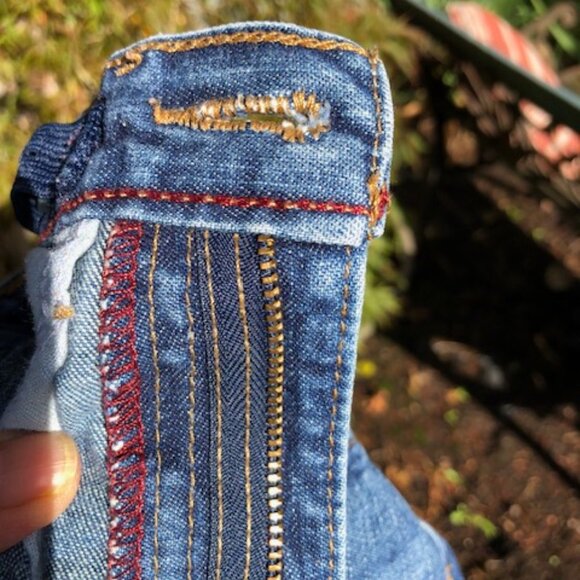 Arizona Jeans Youth Blue Slim Fit Straight Jeans Size 10 Excellent Condition - Picture 7 of 7